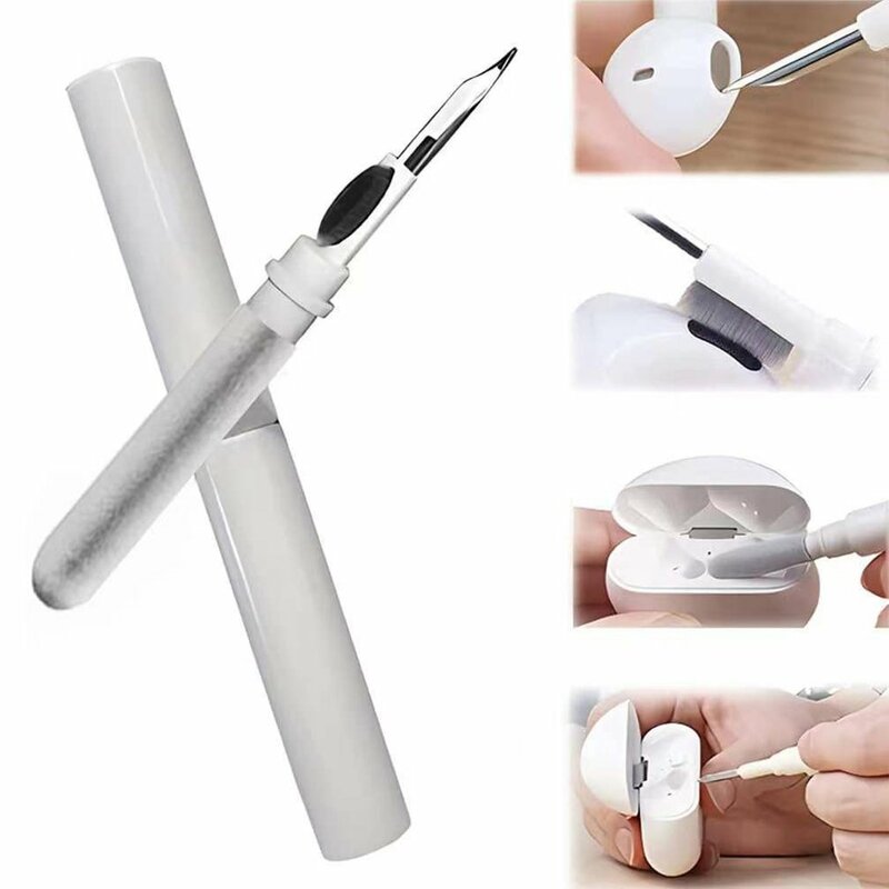 Инструмент для чистки наушников с Bluetooth для Airpods Pro 3, 2, 1, прочный Набор для чистки чехла для наушников, ручка-щетка для чистки Xiaomi Airdots 3Pro
