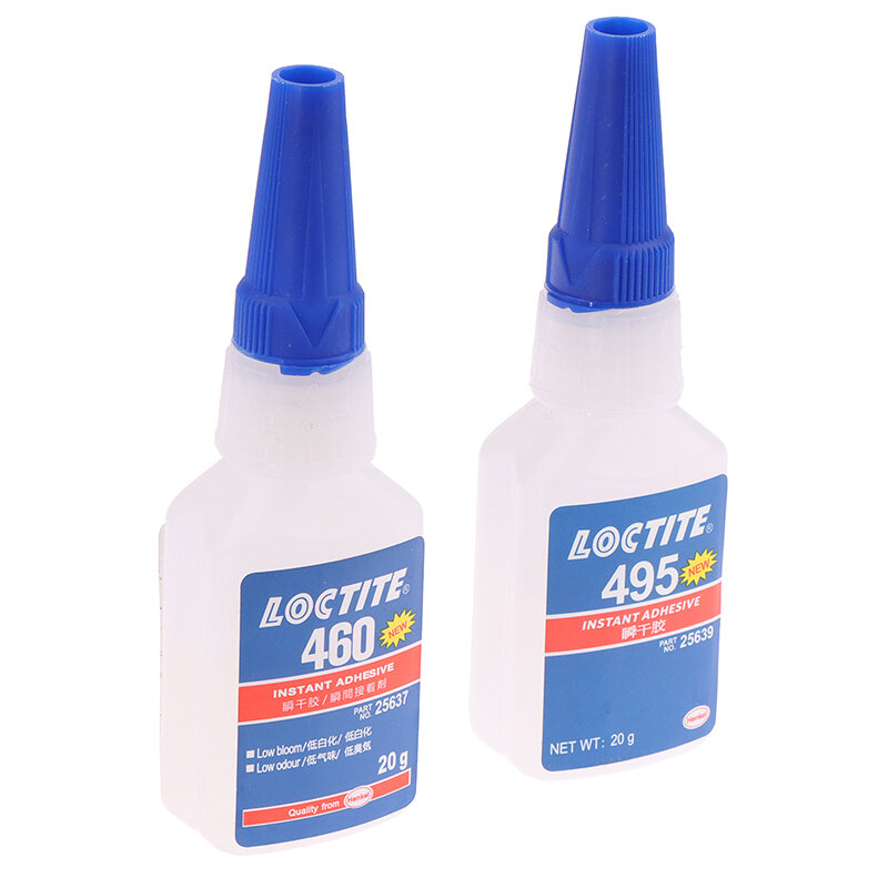 Instant Super Glue Type for Repairing, Loctite Super Glue, Auto-adesivo, 20g, 460, 495