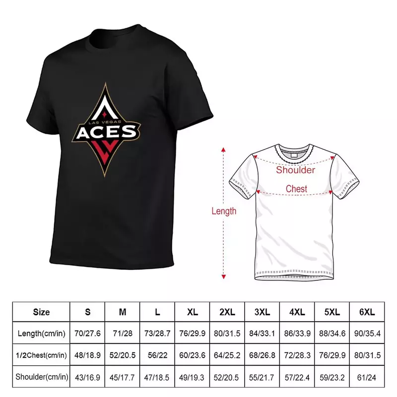 Las Vegas aces T-Shirt kawaii clothes summer tops shirts graphic tees men workout shirt