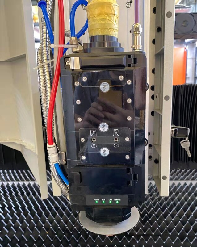 BOCI-CNC Máquina de corte a laser de fibra, acessórios a laser, 641 Lazer Cabeça, Hypcut, 8000 Controller System, 12KW, 6020