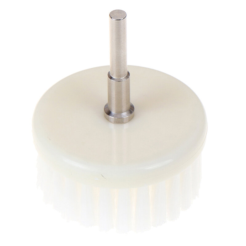 Testa della spazzola alimentata con trapano morbido di alta qualità 60mm di diametro Nanowire + pulizia in plastica per interni auto per moquette