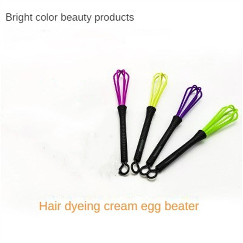 Mixer warna rambut Mini, pengaduk cukur rambut, alat tata rambut, krim pewarna rambut Salon, kocokan Sanggul acak
