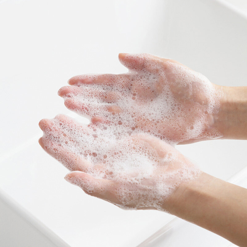 Jednorazowe płatki mydlane 50 szt. Mydła do mycia rąk arkusze mydła przenośne papierowe mydło do mydła Mini w kształcie pandy