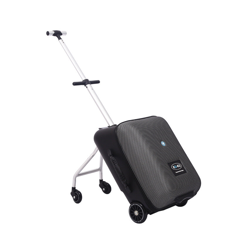 Samochodowy dla dziecka leniwy Rolling przechowalnia kabiny walizka podróżna pokrowiec na wózek na kółkach dla dzieci siedzą na do przenoszenia bagażu, pantofle pracy skarbonka