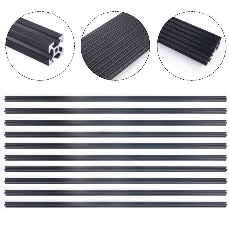 10Pack 2020 Aluminum Extrusion 20*20*1000mm Linear Rail for DIY 3D Printer Workbench CNC