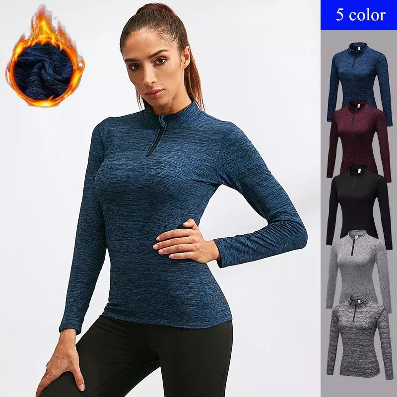 Ladies Velvet Thermal Underwear High-Collar Thermo Shirt For Women Lingerie Warm Top Shirts Winter Pajamas Thermal Clothing 2XL