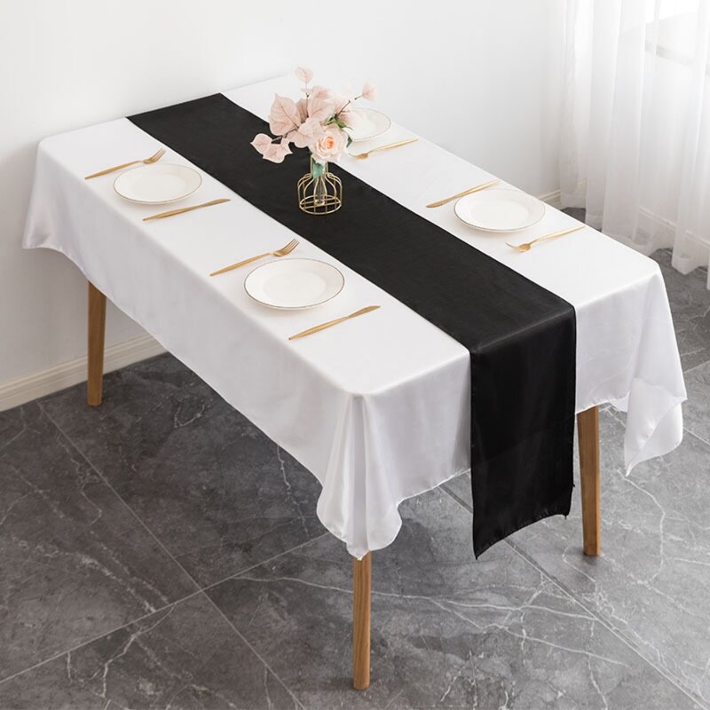 For Banquet Wedding Party Table Table Runner 1 X 30 X 275CM Approx.70g Embellish Polyester Protect Wrinkle Free