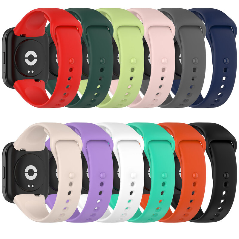 สายรัดข้อมือซิลิโคนสำหรับ Xiaomi redmi Watch 3สายรัดข้อมืออัจฉริยะสำหรับ Xiaomi redmi สายนาฬิกาข้อมือแบบแอคทีฟ Watch3