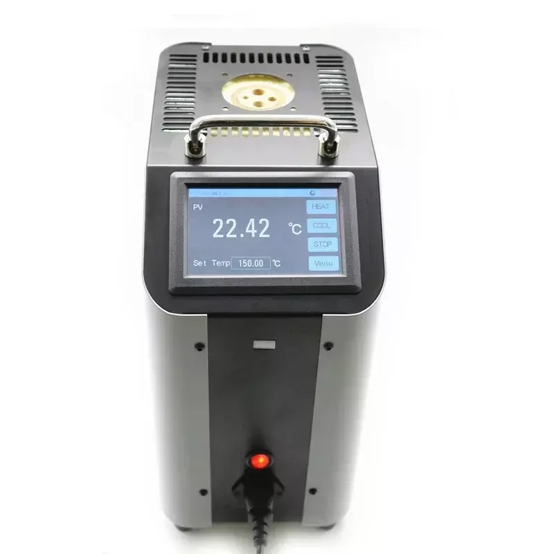 -30℃-1200℃ Portable High Temperature Lab Cryostat Industrial Dry Well Block Calibrator Automatic Temperature Calibration Furnace