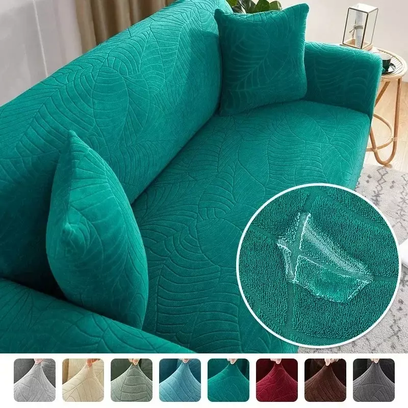 Funda de sofá impermeable gruesa, cubierta de sofá esquinero en forma de L, 1/2/3/4 asientos
