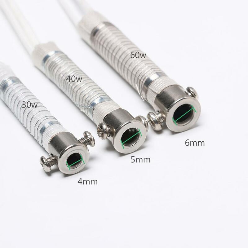 1/2/5pcs 220V 30W/40W/60W Durable Soldering Iron Core Heating Element Replacement Welding Equipment Metalworking Accessories