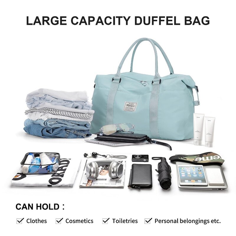 กระเป๋าฟิตเนสแบบแห้งน้ำหนักเบา, กระเป๋าสำหรับเดินทางแบบลำลองกระเป๋าเก็บของสำหรับเดินทางน้ำหนักเบา