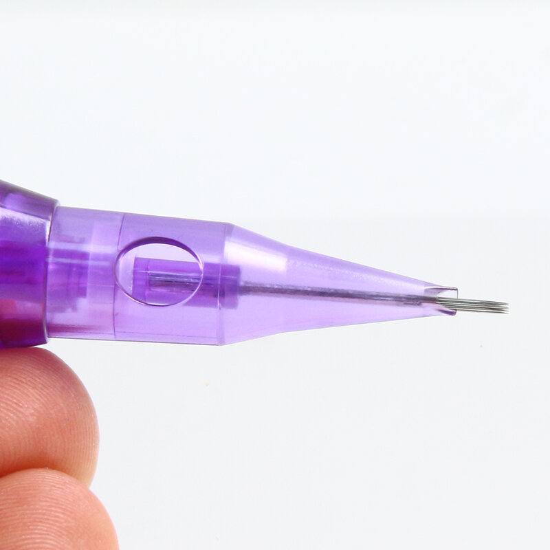 10pcs Cartridge Tattoo Needle Disposable Sterilized Safety Tattoo Needle for Cartridge Machines Grips