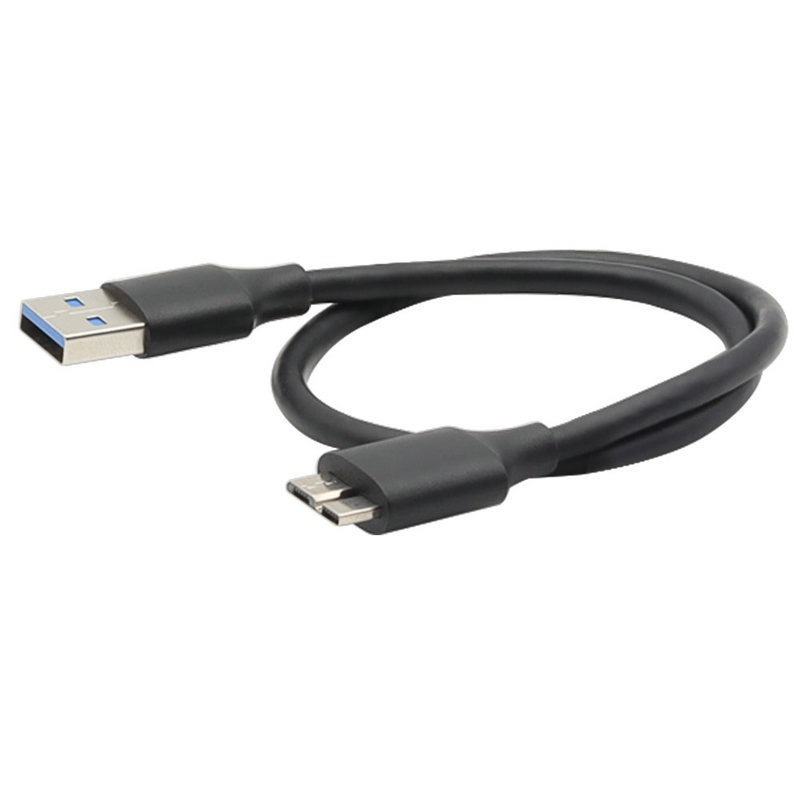 Кабель-адаптер USB 3.0 Type A к USB 3,0 Micro B Male, кабель для синхронизации данных, шнур для внешнего жесткого диска, HDD, сверхскоростной кабель