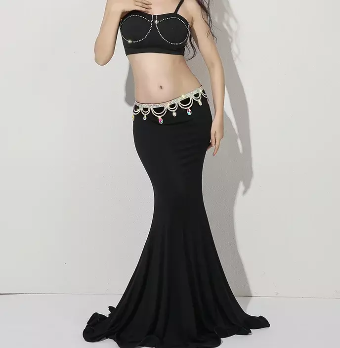 Bauchtanz gürtel diamant besetzte manuelle Taillen kette orientalisch tanzende weibliche erwachsene Temperament Strass Performance-Zubehör