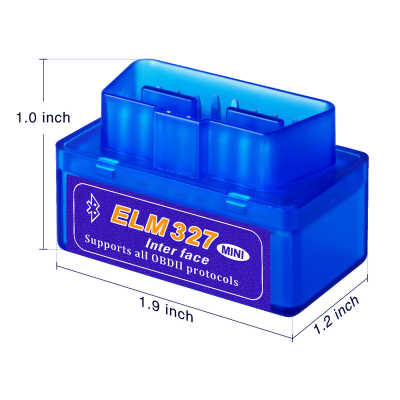 Elm327 mini v5.0 bluetooth detektor obd bluetooth auto fehlfunktion detektor obd2 auto diagnostik tool für android/windows
