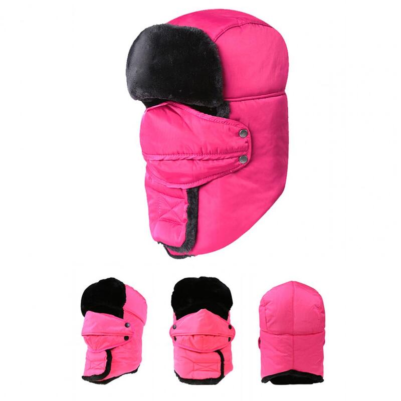 Excellent Face Cover Headwear Flexible Neck Cover Hat Breathable Neck Warmer Hat  Snowproof