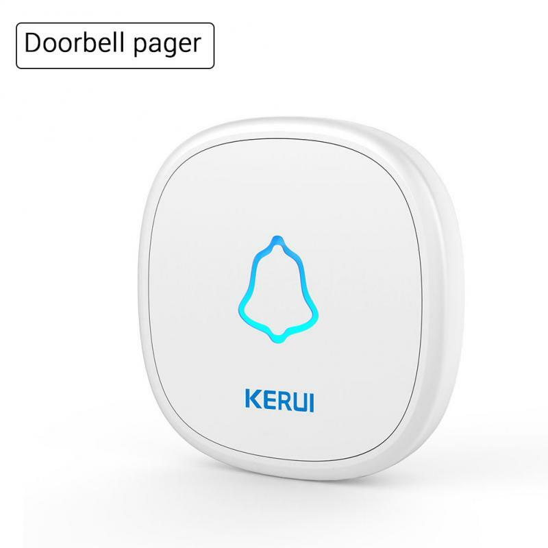 Waterproof Touch Doorbell Button Wireless SOS Emergency Button 433MHz Alarm Accessories For KERUI Doorbel Alarm System