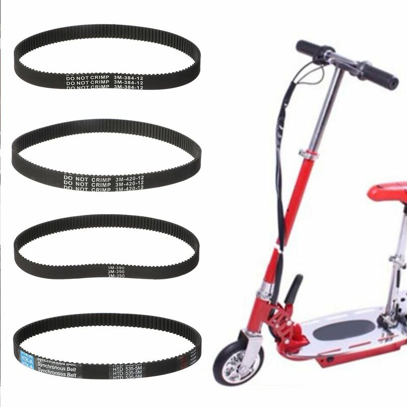 Elektrische Roller Gürtel 3m 384 12 Übertragung Zahnriemen HTD 3m-384-12 5M-535-15 Gummi Stick Streifen E-roller Hoverboard teile