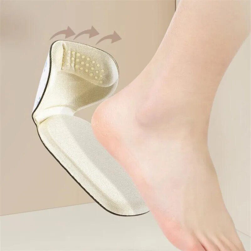 Полустельки для женской обуви, вставка под пятку, защита от боли в пятке, подушечки для уменьшения размера обуви
