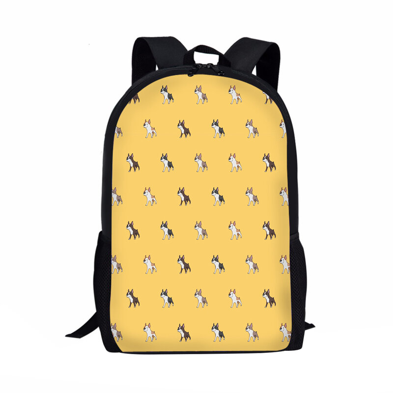 Детский школьный ранец для мальчиков и девочек, рюкзак с изображением цветных собачьих лап для подростков, сумка на плечо для книг