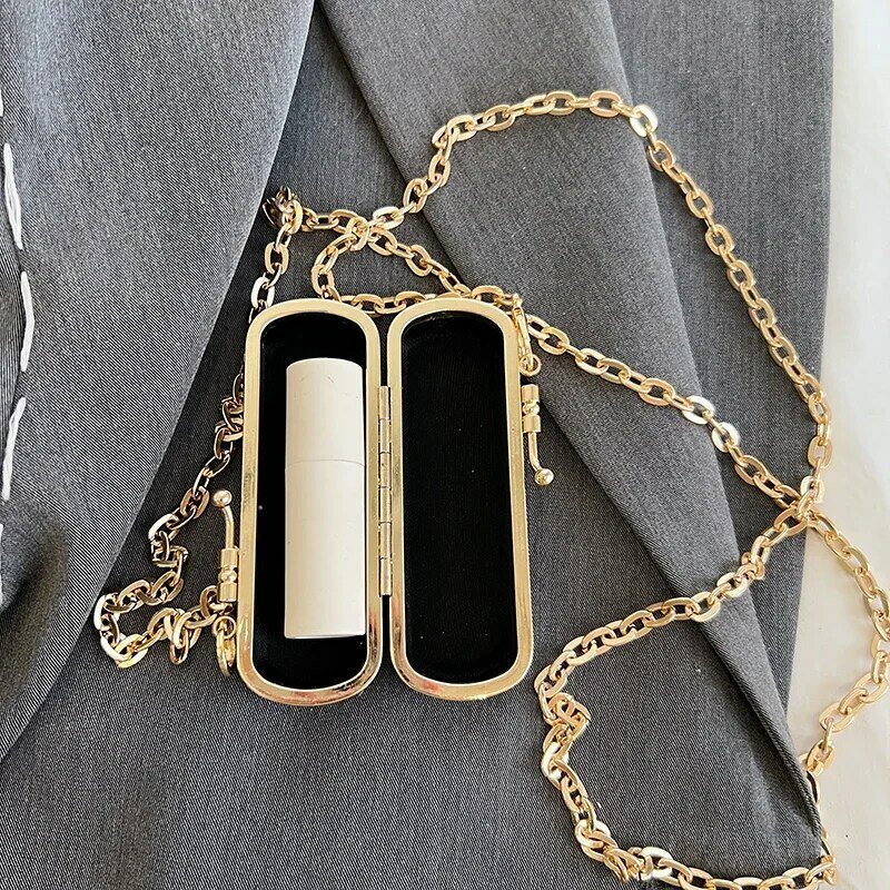 2024 Luxus glänzende Metall Abend tasche für Frauen vielseitige Mode Lippenstift Tasche Geldbörse Dame Designer Mini Umhängetasche Gold
