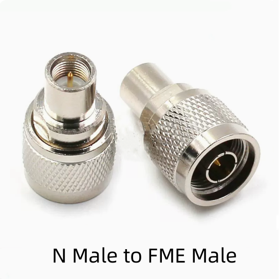 Adaptor L16 N ke FME tipe N pria/wanita ke FME konektor koaksial RF lurus pria/wanita