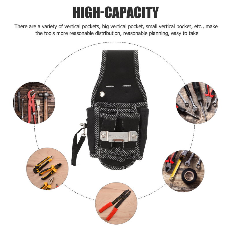 Mini Portable Multi-functional Waist Bag Electrician Repair Tool Bag