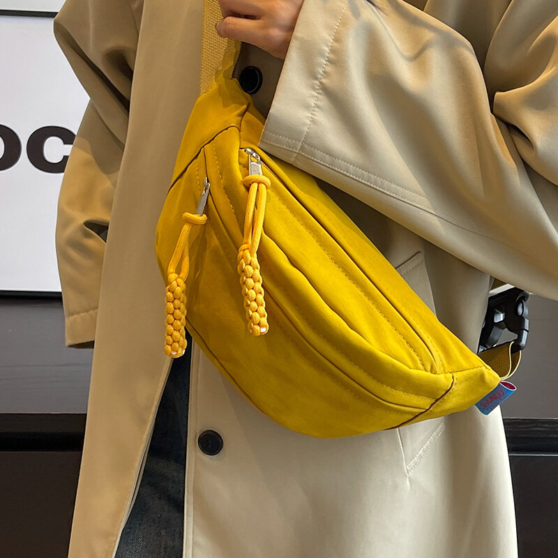 حقيبة صدر عصرية للجنسين للرجال حقيبة كروس للنساء حقيبة ساعي البريد للطالبات حقيبة أكسفورد متينة بالكامل بحزام عريض