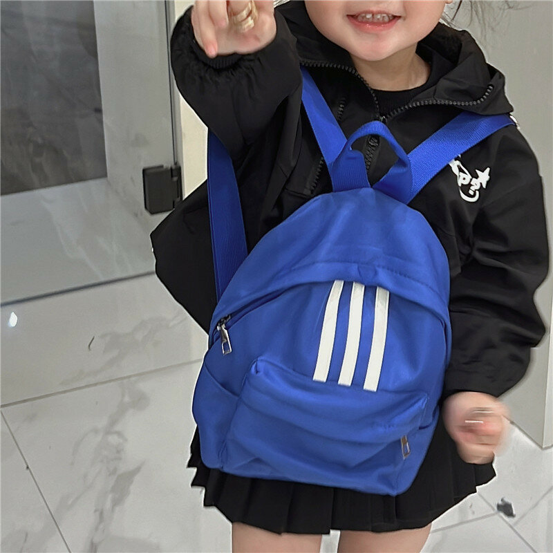 Personalized New Fashionable Kindergarten Backpack, Canvas Children's Backpack, Men's Casual Trend, Women's Backpack