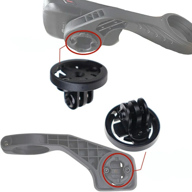 Support pour caméra de vélo, adaptateur mâle, extension pour ordinateur Garmin, base de conversion, 1 pièce