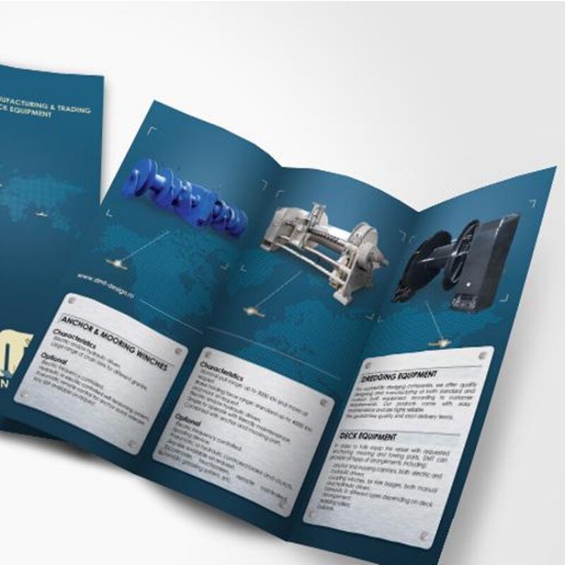 niestandardowa niestandardowa nowa drukowana promocja Tani katalog broszurowy Druk ulotek / kartlet / katalogue / książeczki