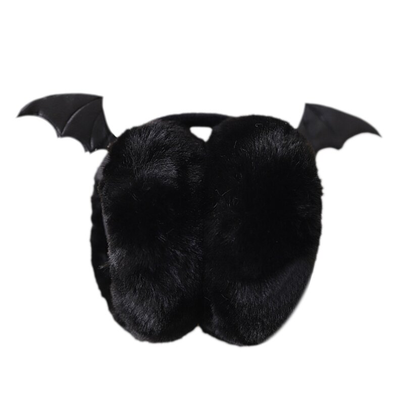 Asas de pelúcia em forma de earmuff festa de natal dos desenhos animados earwarmer steric bat asas de orelha quente aleta carnaval fontes de festa t8nb