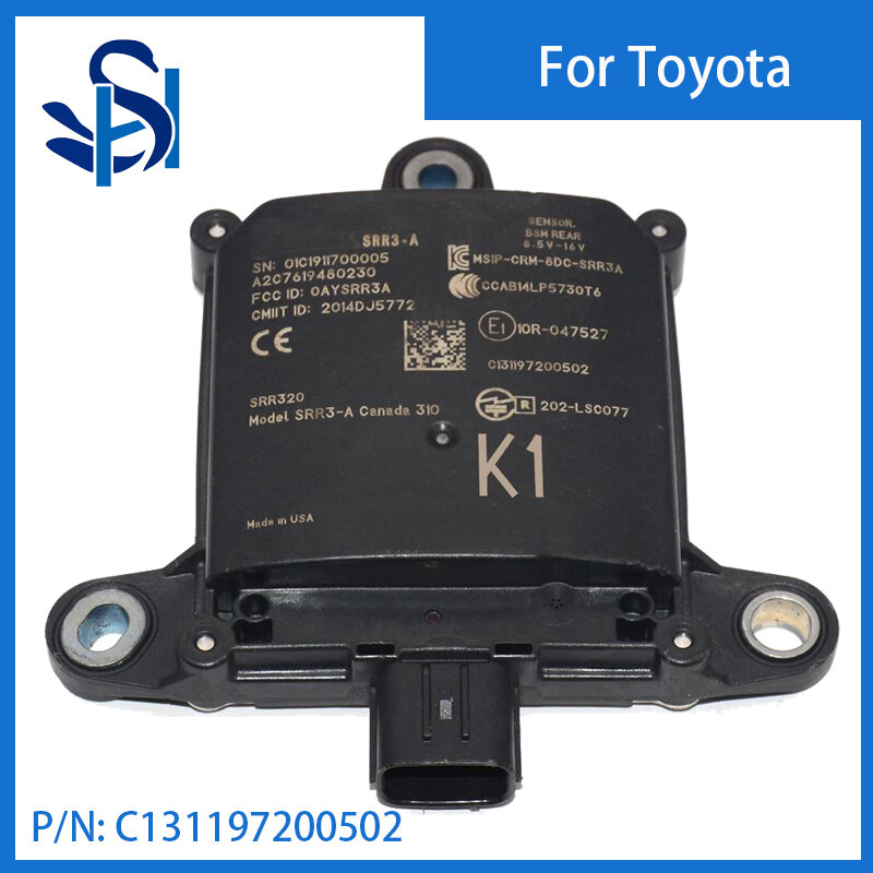 Toyota用レーダーセンサー付きブラインドスポットモニター、距離モニター、c131197200502
