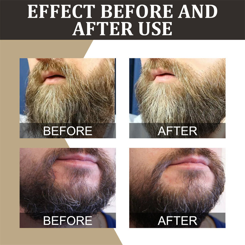 Bartöl natürlicher Extrakt sanftes Pflanzenöl, um Haare auf bart resistentem Haar zu erweichen ätherische Öle Bart pflege Pflege öl Bart