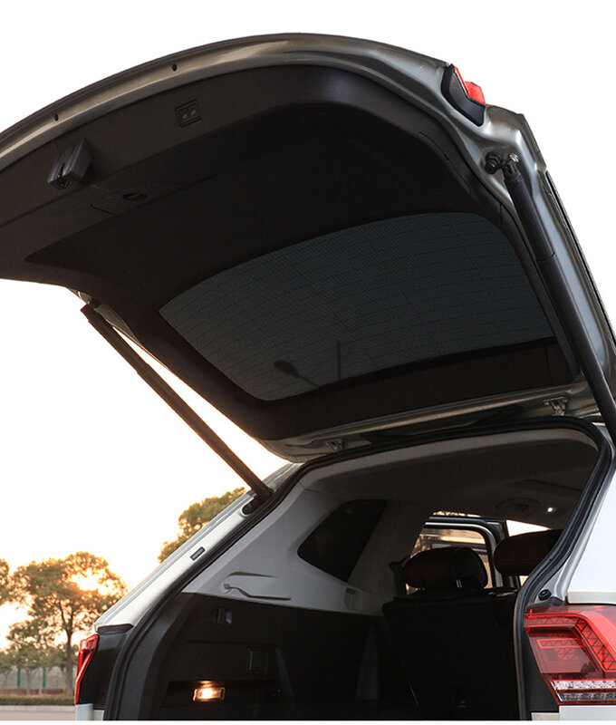 Custom Magnetic Car Window Sunshade For Mercedes Benz GLC X253 2015-2022 Curtain Mesh Front Windshield Frame Curtain