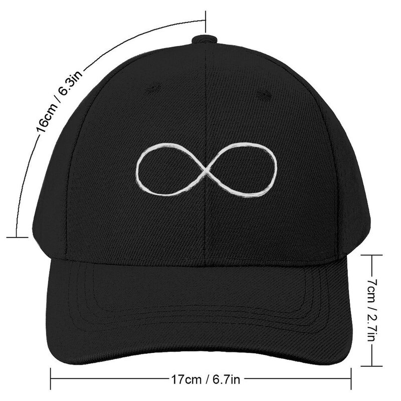 Gorra de béisbol Infinity Symbol para hombre y mujer, gorra de bola, envío directo