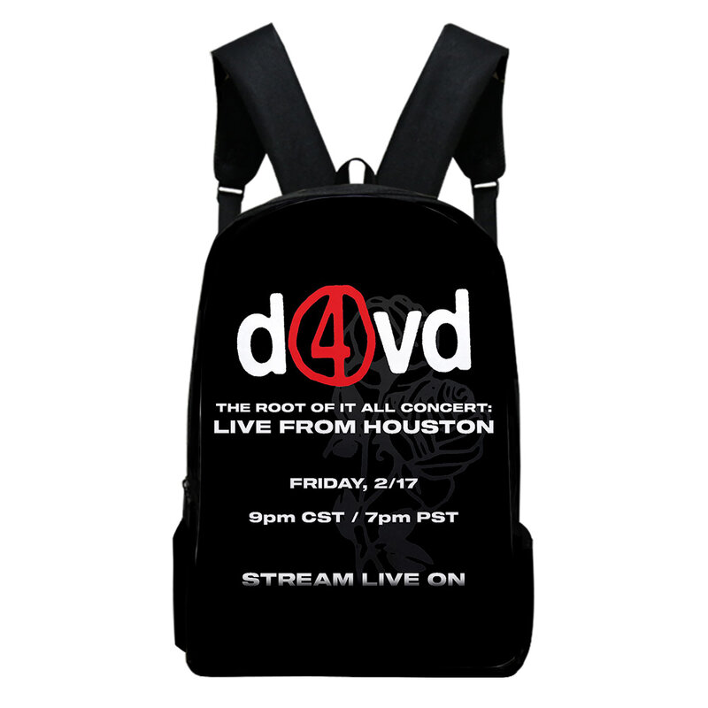 Рюкзак D4vd Singer, школьный рюкзак, сумки для взрослых и детей, рюкзак унисекс 2023, повседневный стиль, рюкзак