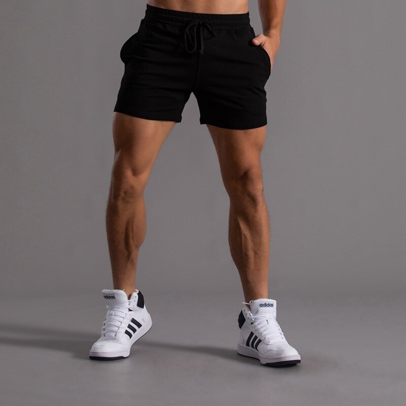 Calções esportivos masculinos correndo jogger ginásio calções de fitness solto secagem rápida respirável basquete badminton treinamento calças 4xl