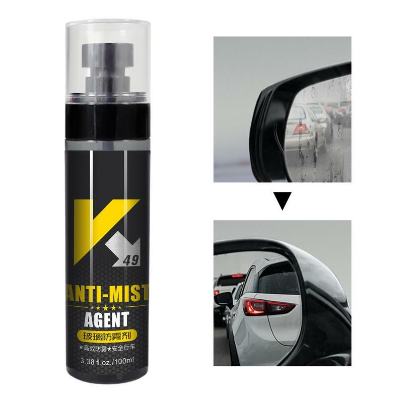 น้ำยาเคลือบกระจกสเปรย์รถยนต์3.38ที่มีประสิทธิภาพยาวนานและรวดเร็ว FL สเปรย์ป้องกันหมอกสำหรับภายในรถยนต์ oz