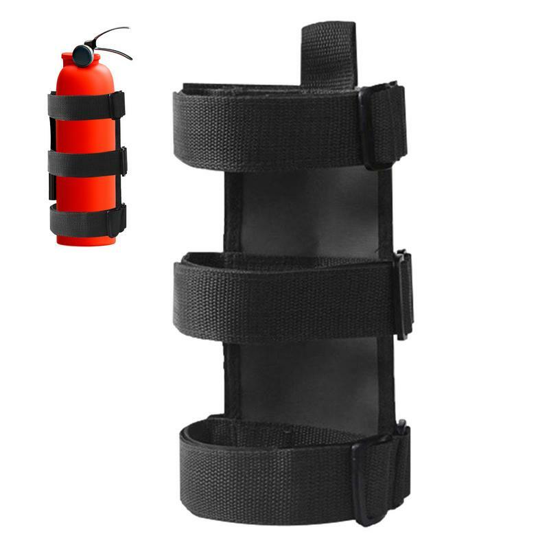 Supporto per estintore Roll Bar staffe per cinturino regolabili supporto per staffa per cinturino regolabile per estintore inferiore a 3.3 libbre