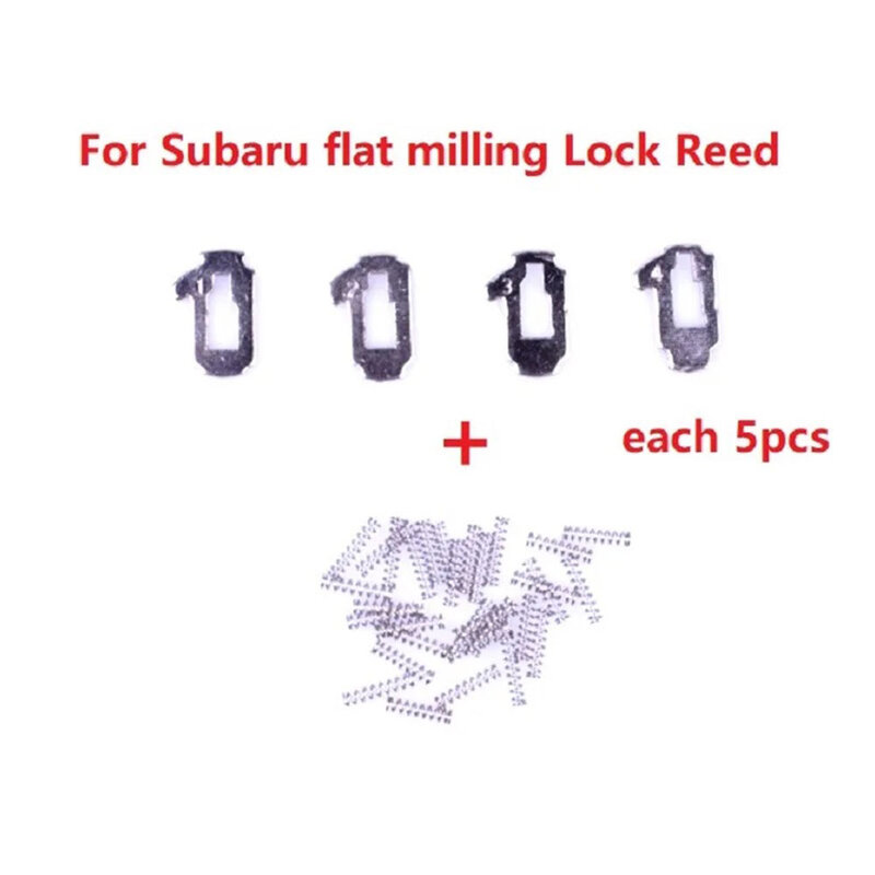 (20pcs) Car Lock Reed For Subaru flat milling double auto lock spring Car Lock Tablets Lock Spring Locking Reed AutoLock