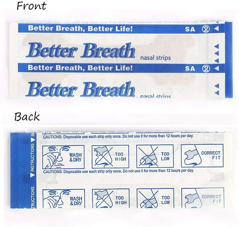 50 pz Anti-russamento uomo Sticker Better Breath strisce nasali Snore Saver assistenza sanitaria intonaco Anti russare efficace di alta qualità