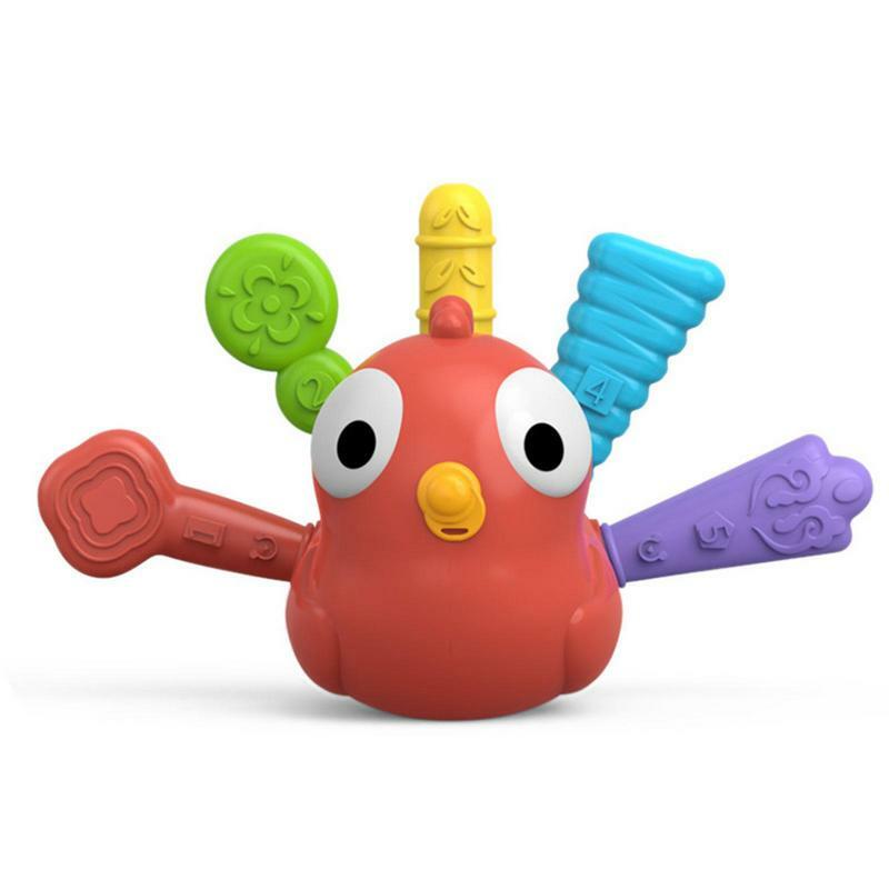 Gioco di smistamento giocattolo di apprendimento sensoriale Montessori Puzzle di abbinamento di piume gioco di abbinamento di colori sicuro Puzzle per bambini compleanno e