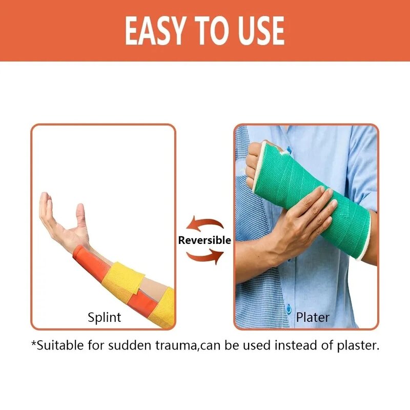 Medical Splint Roll Aluminium Emergency Survival First Aid Fracture Fixed For Neck Leg Arm Braces & Supports Pet Rescue Splint