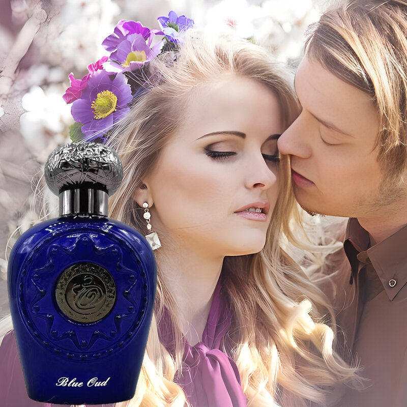 Czarny flokujący 100ML olejek zapachowy Dubai Bliskowschodni Arab Dezodorant mniejszościowy Top imprezowy jakości niebieski olejek eteryczny z perfum