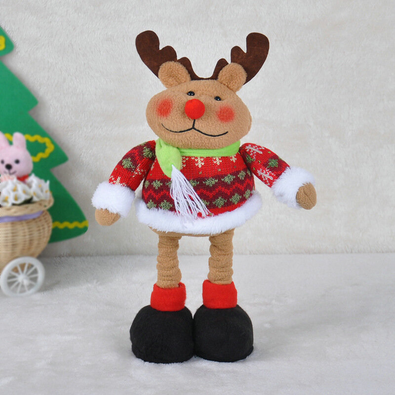 Chowana świąteczna lalka dekoracje na boże narodzenie do domu Cristmas ozdoba świąteczny prezent dla dzieci nowy rok 2022