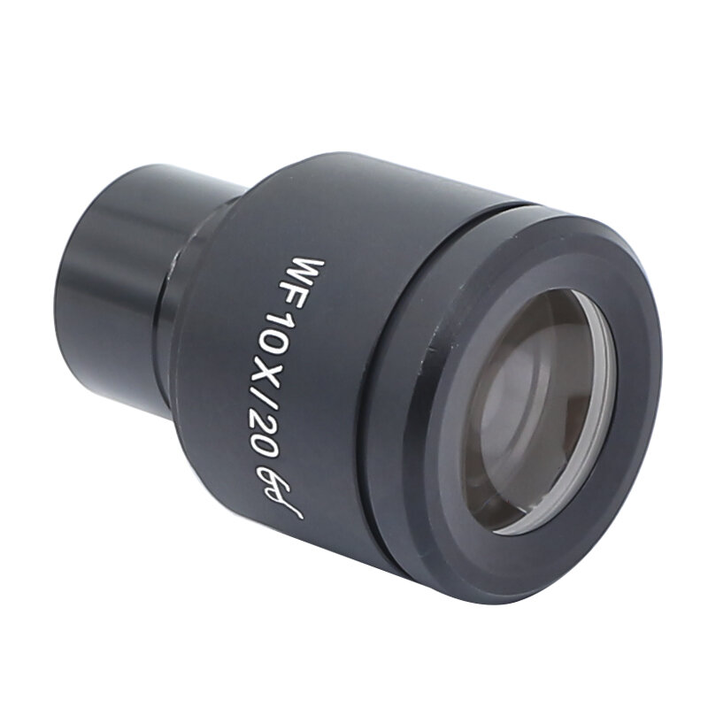 Microscope à point oculaire élevé WF10X, oculaire, champ de vision 20mm, montage oculaire 23.2mm pour Microscope biologique avec échelle de réticule