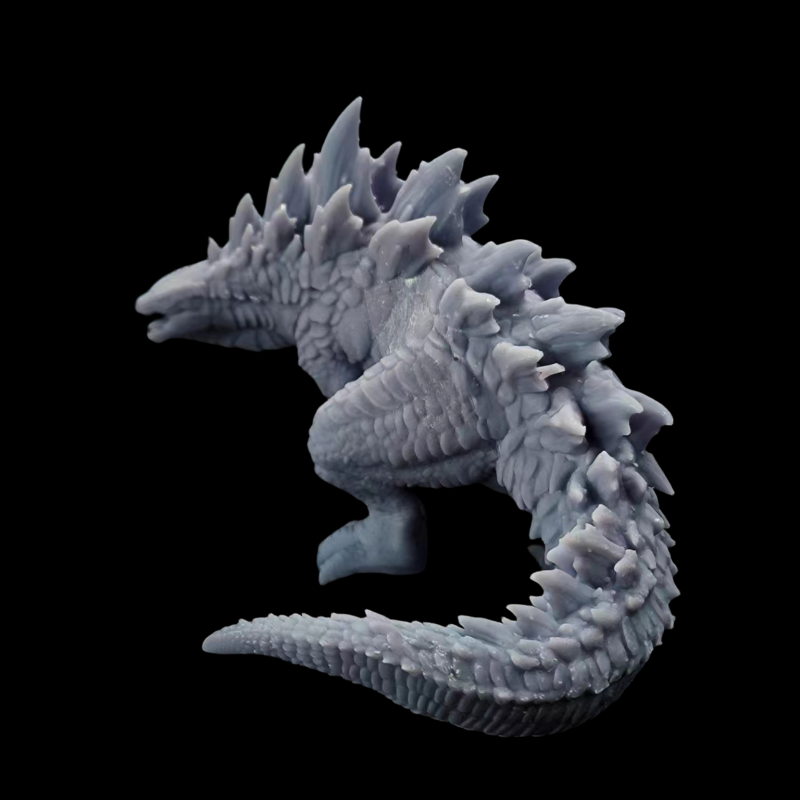 Figurine d'action Godzilla imprimée en 3D, l'inventaire britannique pour petits déjeuners du MDN, jeux de société, statue de jeu, décoration de figurine