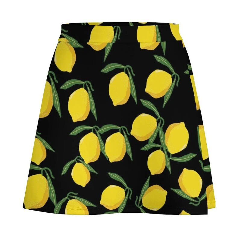 Lemon Delight minifalda para niñas, faldas de verano